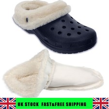 Furry croc liners insoles - croc,