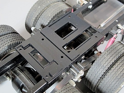 Black 5th wheel - coupling, mount