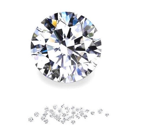 Natural white diamond loose - white,