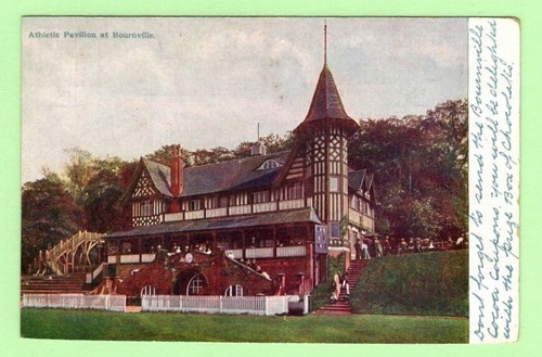 182203 postcard bournville - ,