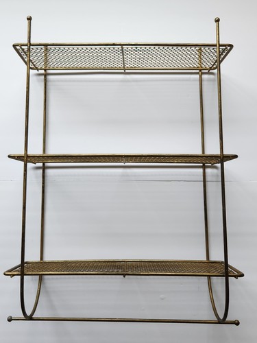 Vintage mcm gold metal - vintage, tier