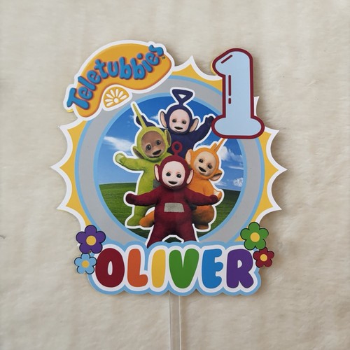 Teletubbies cake topper - cake,