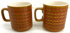 Hornsea Saffron Mug x2