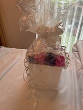 Heaven Scent Forever Flowers Gift Box - Pink & Purple - Freesia & Pear Scent