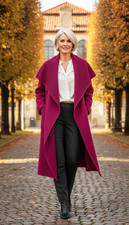 Ladies Women Italian 2 Pocket