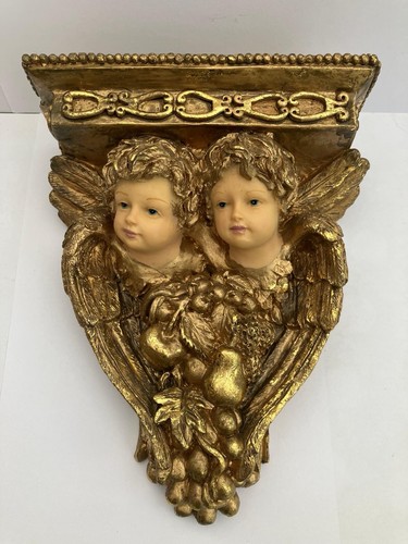 Ornate wall mounted putti - ornate,