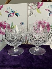 2 Edinburgh Crystal brandy