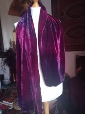 Vintage pink,purple ombre Silk