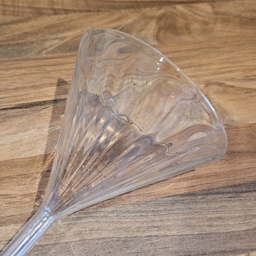 Antique victorian glass fluted - antique,