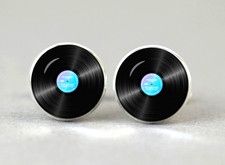 LP Vinyl Record Badge