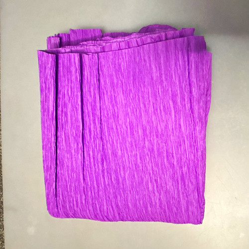 Purple solid crepe - solid, paper