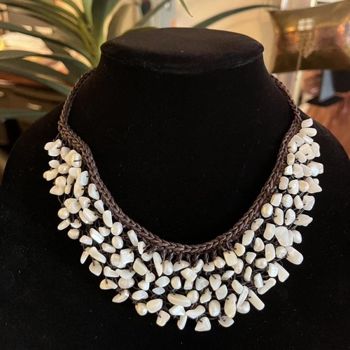 Ethnic real pearl handmade - ethnic,