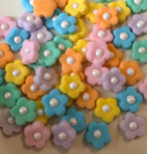Mixed colour edible - mixed,