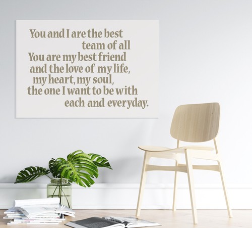 You and stencil - you, words
