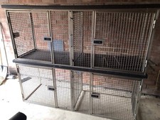 Van Dog transport Kennel Crate Cages Huskies Mushing transportation