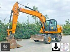 JCB JS130W JS145W JS160W JS175W Excavator Service Repair Workshop Manual
