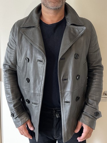 Burberry prorsum grey leather - grey,