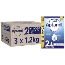 3 x 1.2kg Aptamil 2 Follow On