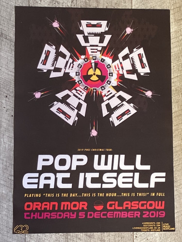 Pop will eat itself glasgow - itself,
