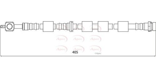 Apec front right - front, brake