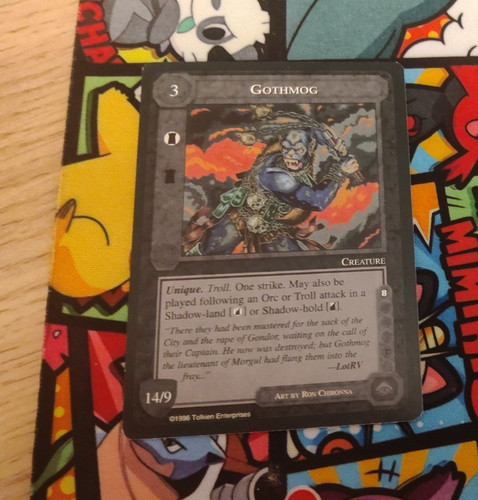 Middle earth ccg tcg gothmog - middle,