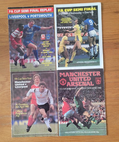 Cup semi final programmes - 8,