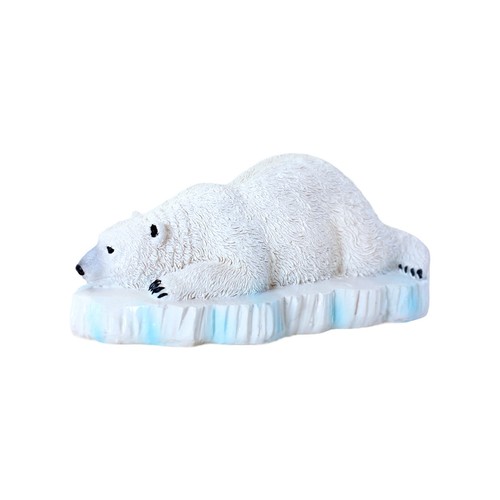 Floating polar bear - floating,