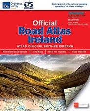 Official Road Atlas Ireland Map | Ordnance Survey... - Ordnance Survey Ireland