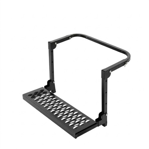 Tire mounted step ladder - tire-mounted, metal