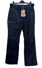 Gul Powder Womens Snow Pants, Womens Ski Trousers UK Size 12, Medium, Black, New