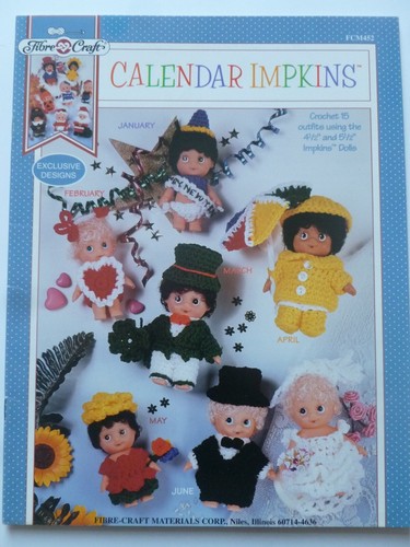 Calendar impkins crochet - calendar,