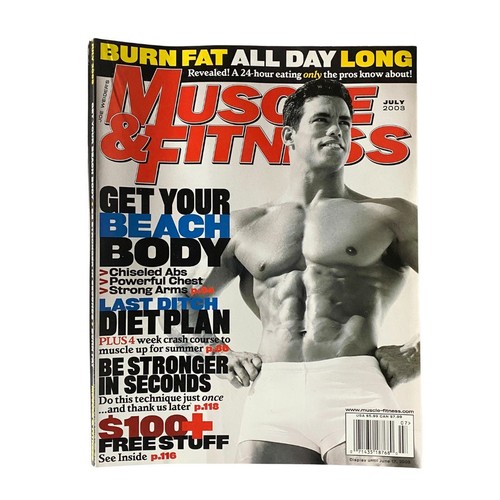 Muscle fitness magazine july - &,