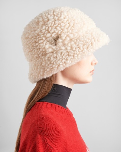 Prada cashmere bucket hat - cashmere,