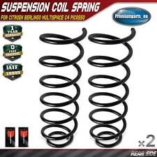 2x Coil Springs Rear Side Suspension for Citroen Berlingo Multispace C4 Picasso