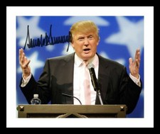 Donald Trump Autograph Signed