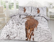 Stag Reindeer Duvet Cover Set