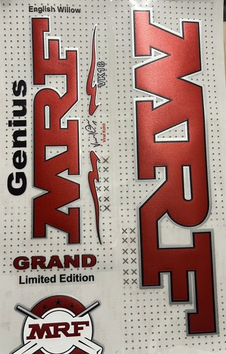 Cricket bat stickers - , mrf