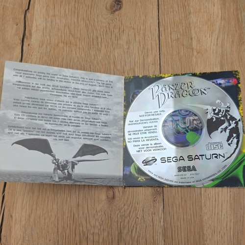 Panzer dragoon original demo - original,