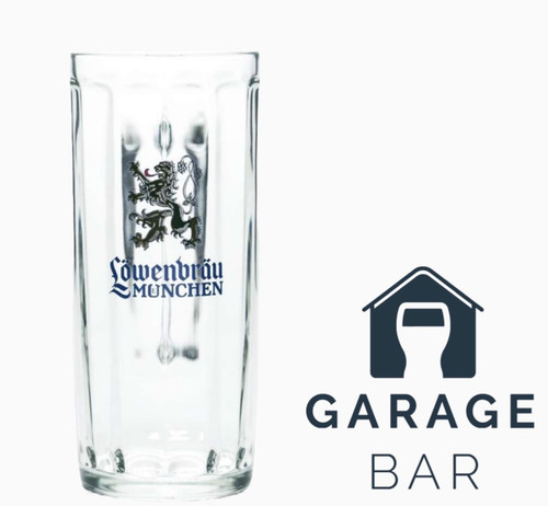 Single lowenbrau beer glass - single,