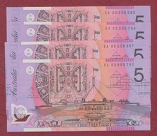 AUSTRALIAN BANKNOTE $5 Five
