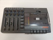 Fostex X-18 4-Track Multitrack Cassette Recorder Portable MTR Black Junk