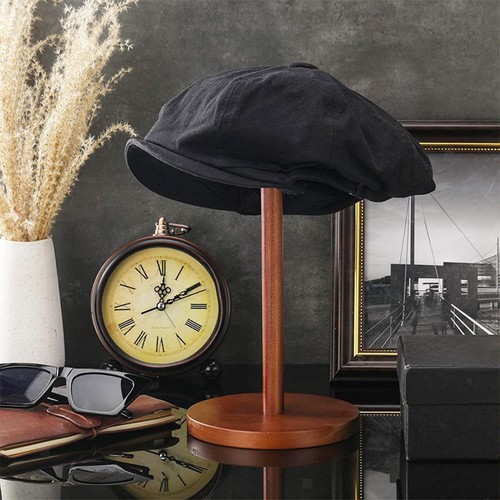 Wooden hat display stand - hat,