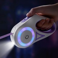 Retractable Dog Leash With LED