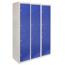 Monster Shop 3 x Metal Lockers
