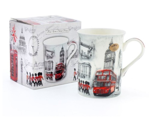 London mug fine china tea - fine,