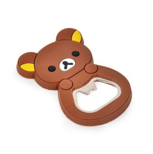 Beer bottle opener bear charm - beer,