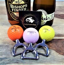 Golf ball bottle opener