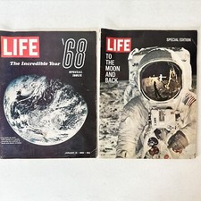 life magazine to the moon and
