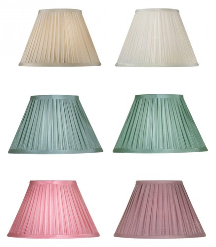 Box pleat faux silk fabric - box,