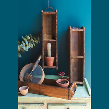 Original Vintage Double Indian Brick Mould - Rustic Wedding Centrepiece Holders